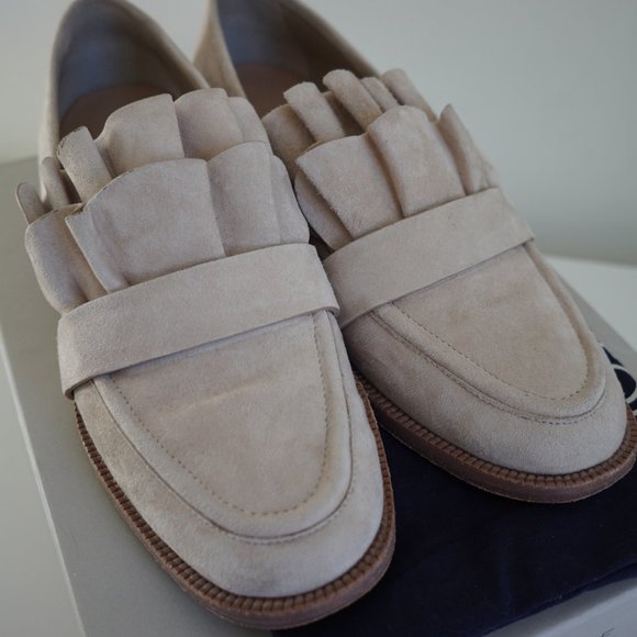 Pour La Victoire Tenlyks Loafers Size 7.5 in Jasmine Kid Suede - Picture 7 of 13